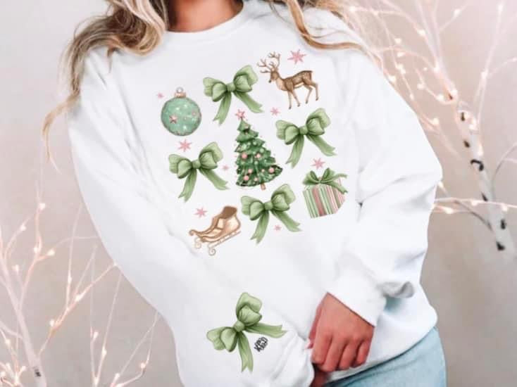 Christmas collection Sweatshirt, Long sleeves & Bubbles