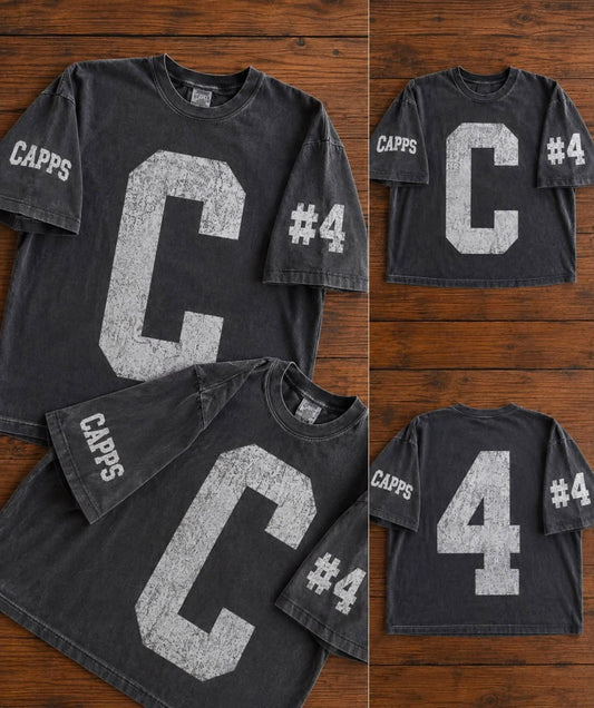 Distressed Boxy Crop Tees - WS