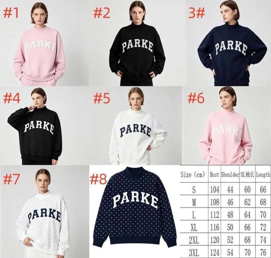 Parke Polka Dot Sweatshirts - WS