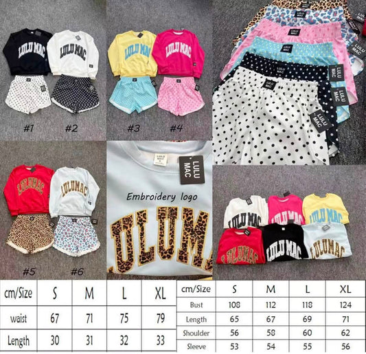 Lulumac sweatshirt & Shorts sets - WS
