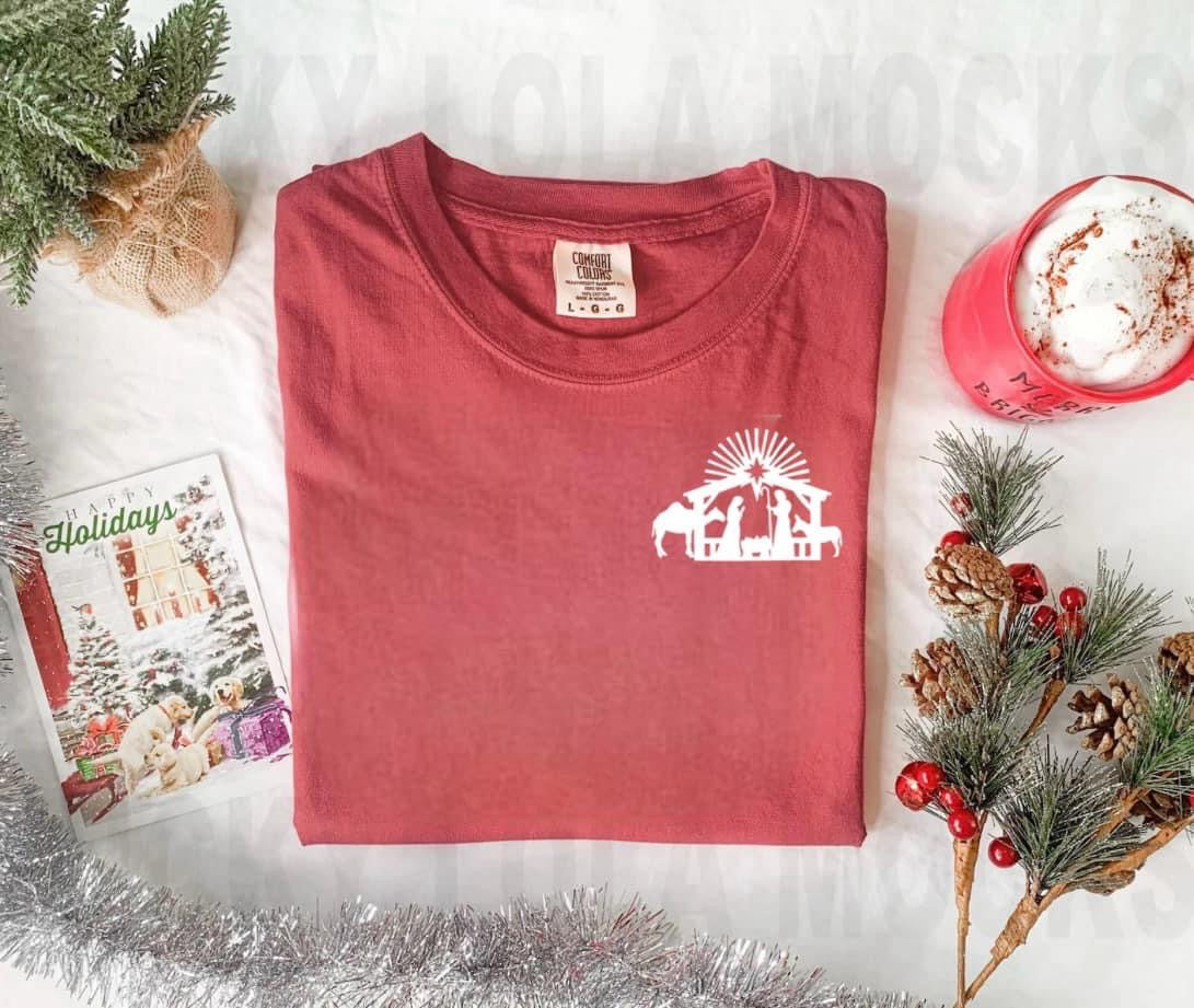 Comfort colors brand Christmas tees