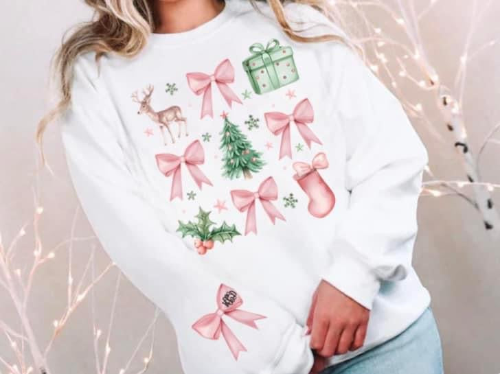 Christmas collection Sweatshirt, Long sleeves & Bubbles