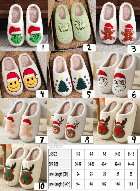 Christmas House Slippers