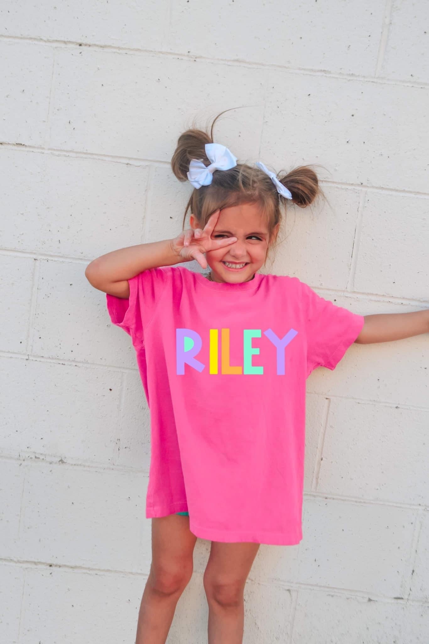 Girls Pastel Grade Shirts