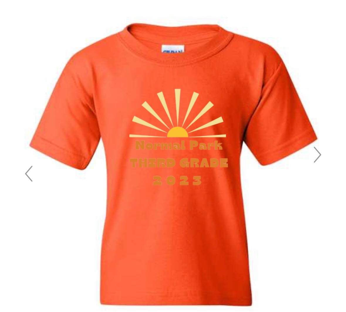 Hueter - Orange School Tee – 2 Gypsy Sisters Boutique