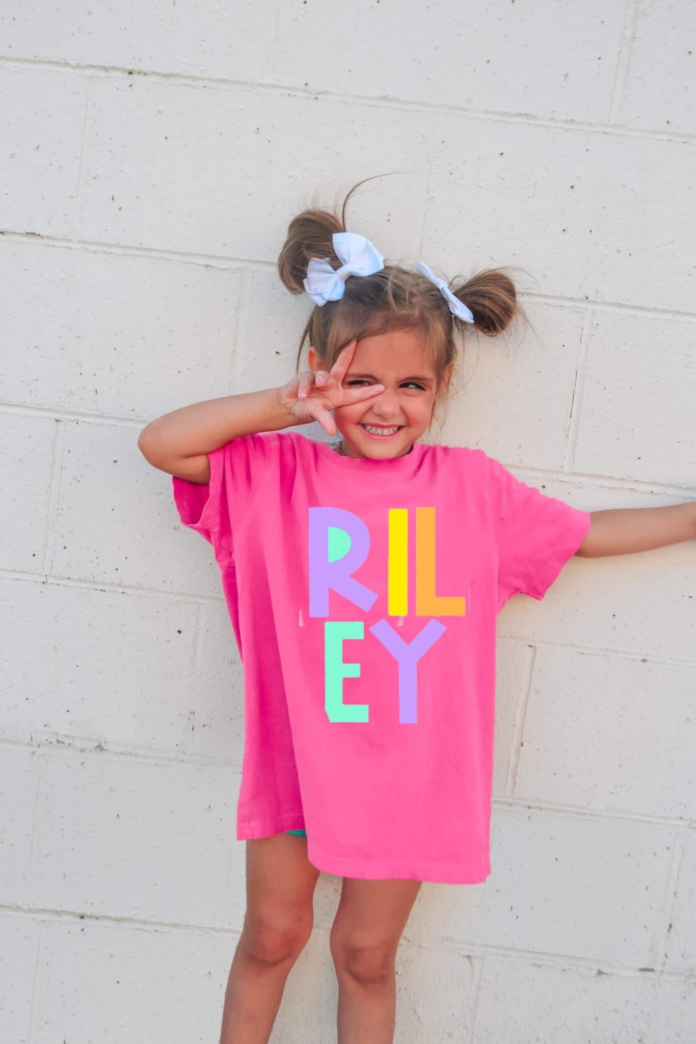 Girls Pastel Grade Shirts